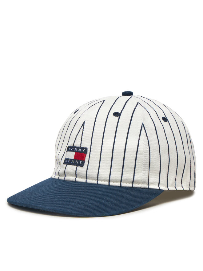 Tommy Jeans Czapka z daszkiem Tommy Jeans Heritage Sport AM0AM12935 Biały