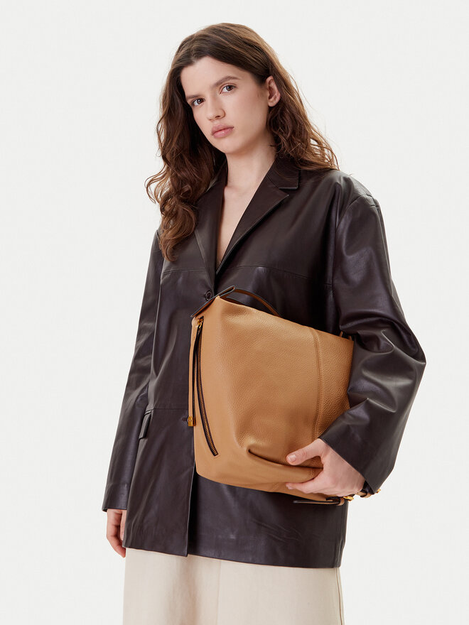 Gianni Chiarini Ruksak Gianni Chiarini Guia ZN 11340/COMM GRN Hnedá