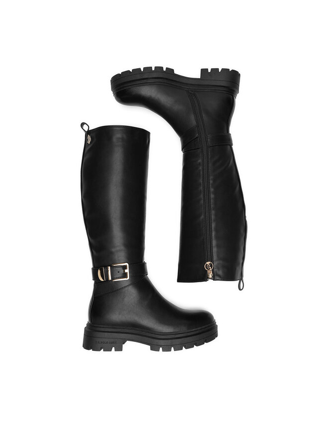 U.S. Polo Assn. Ботуши U.S. Polo Assn. ALICJA001W/DY1 Черен