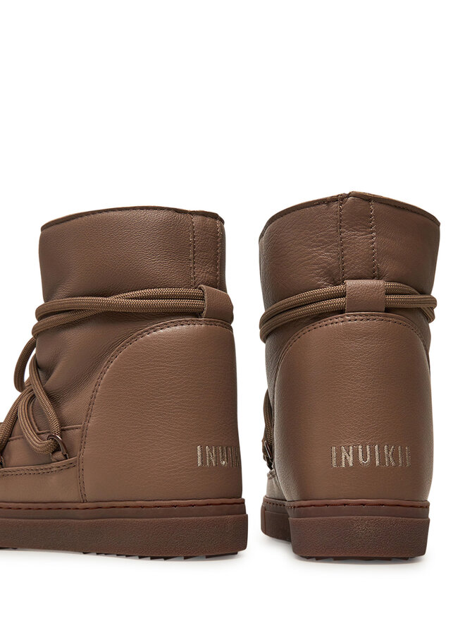 Inuikii Μπότες Χιονιού Inuikii Full Leather 75203-087 Καφέ