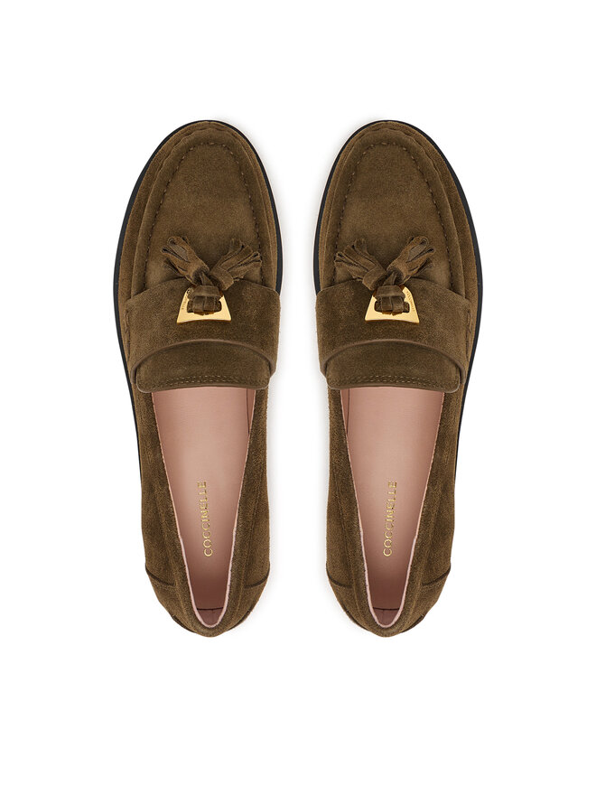 Coccinelle Slipper Coccinelle Beat Vintag.Su E4 VF6 16 04 01 Khakifarben