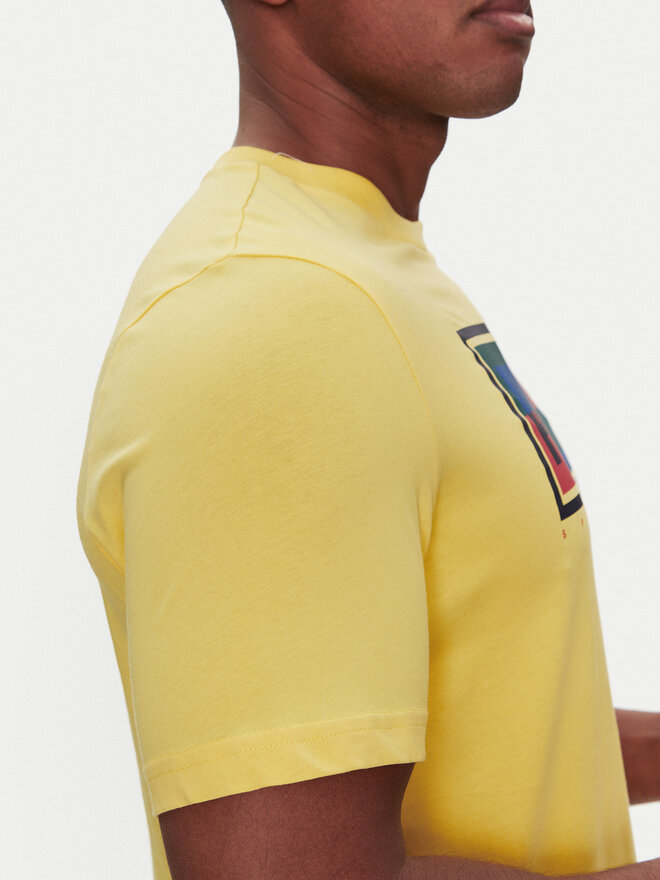 Puma Puma Camiseta Graphics Box 684827 Amarillo Regular Fit