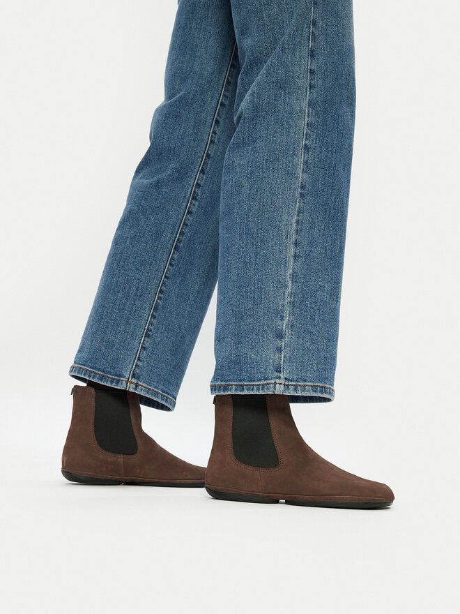 Camper Gležnjarji Chelsea Camper Right K400705-006 Rjava