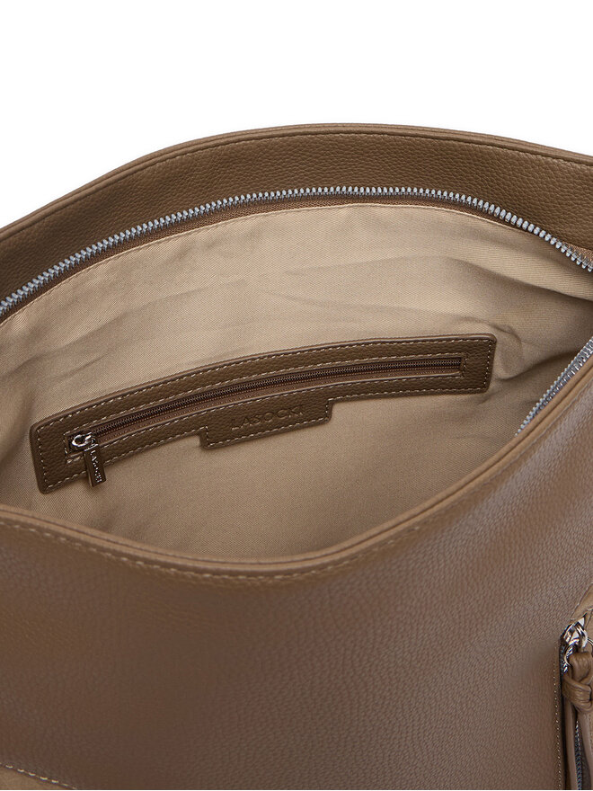 Lasocki Handtasche Lasocki CEO-LSK-X-008-10 Dunkelbeige