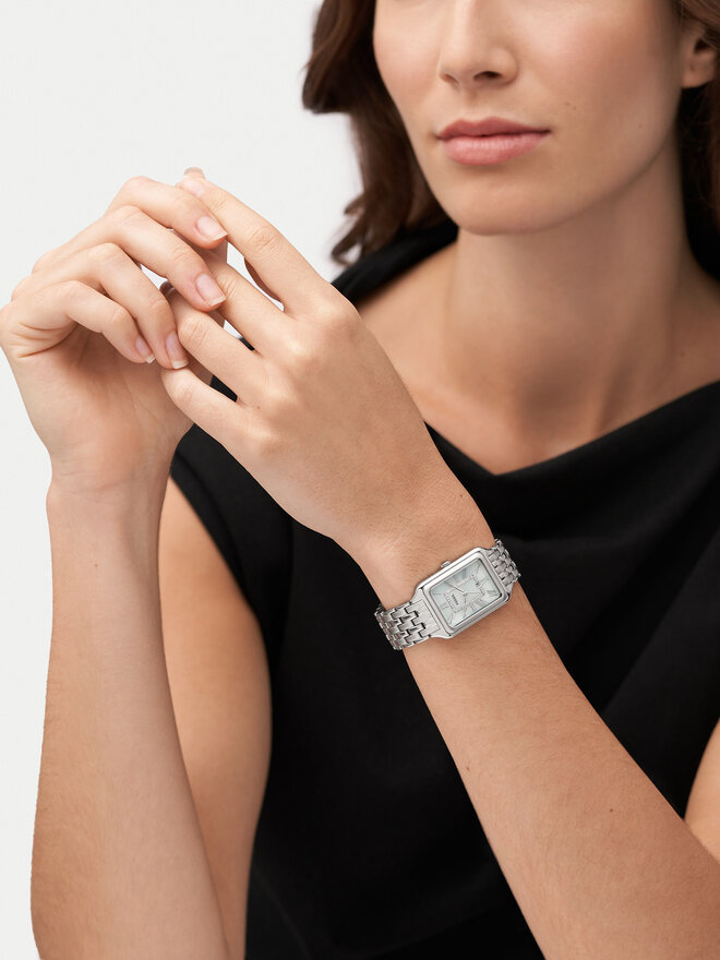 Fossil Zegarek Fossil Raquel ES5306 Srebrny