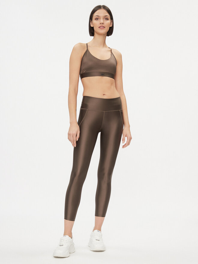 Reebok Reebok Спортивний бюстгальтер Holiday Lux IL4590 Зелений
