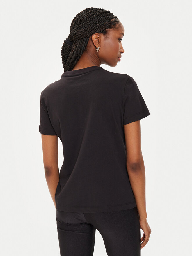 Just Cavalli Just Cavalli T-Shirt 76PAHG11 Μαύρο Slim Fit