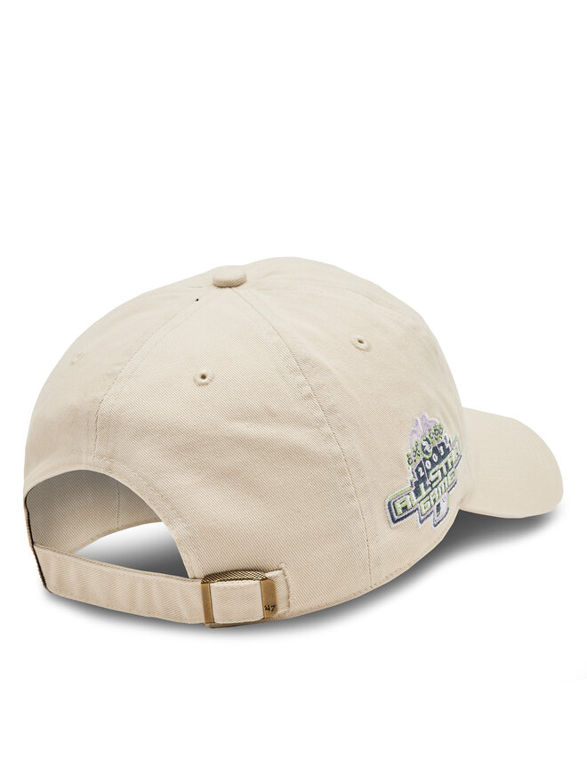 47 Brand Czapka z daszkiem 47 Brand Mlb Chicago White Sox Double Under ’47 Clean Up BAS-DBLUN906GWS-NT03 Beżowy