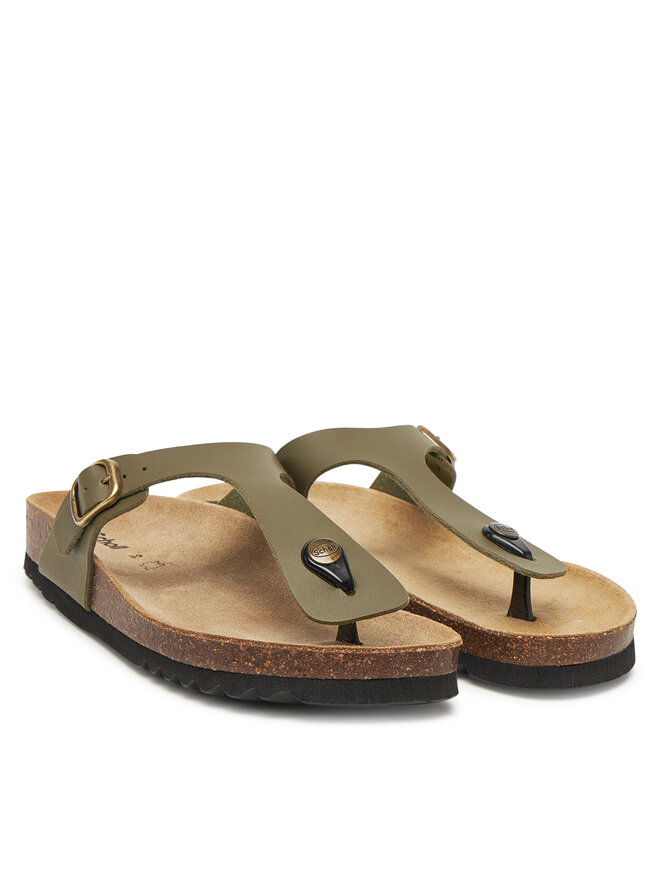 Scholl Zehentrenner Scholl Nicole F32175 Khakifarben