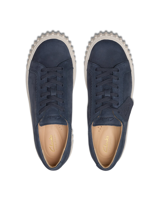 Clarks Sneakersy Clarks Mayhill Walk 26181210 Tmavomodrá