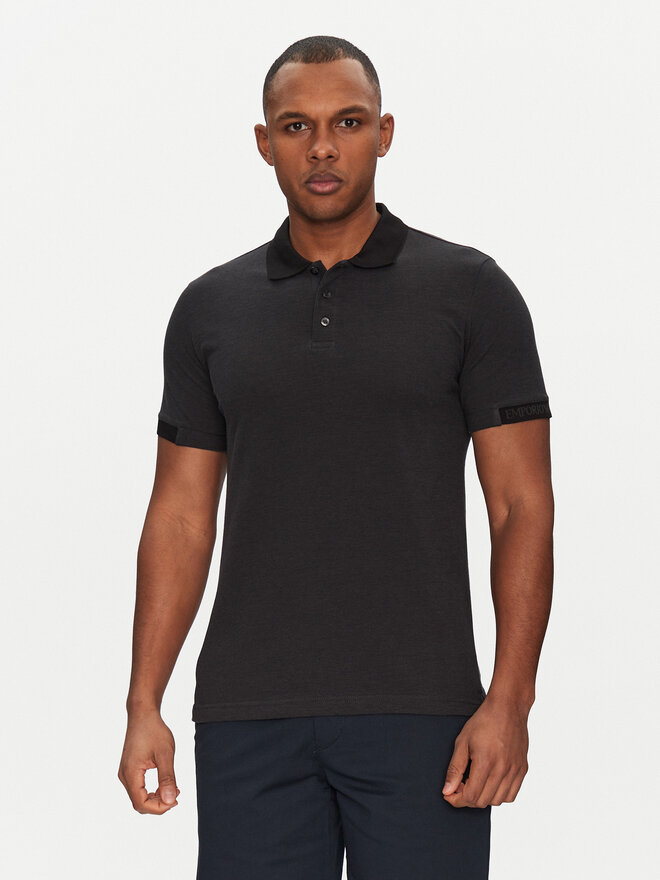 Emporio Armani Underwear Emporio Armani Underwear Polo EM000571 AF12330 UC001 Μαύρο Regular Fit