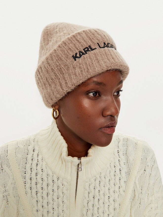 KARL LAGERFELD Gorro KARL LAGERFELD 246W3411 Beis