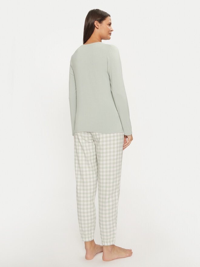 Selmark Selmark Pyjama P9173 Grün Relaxed Fit