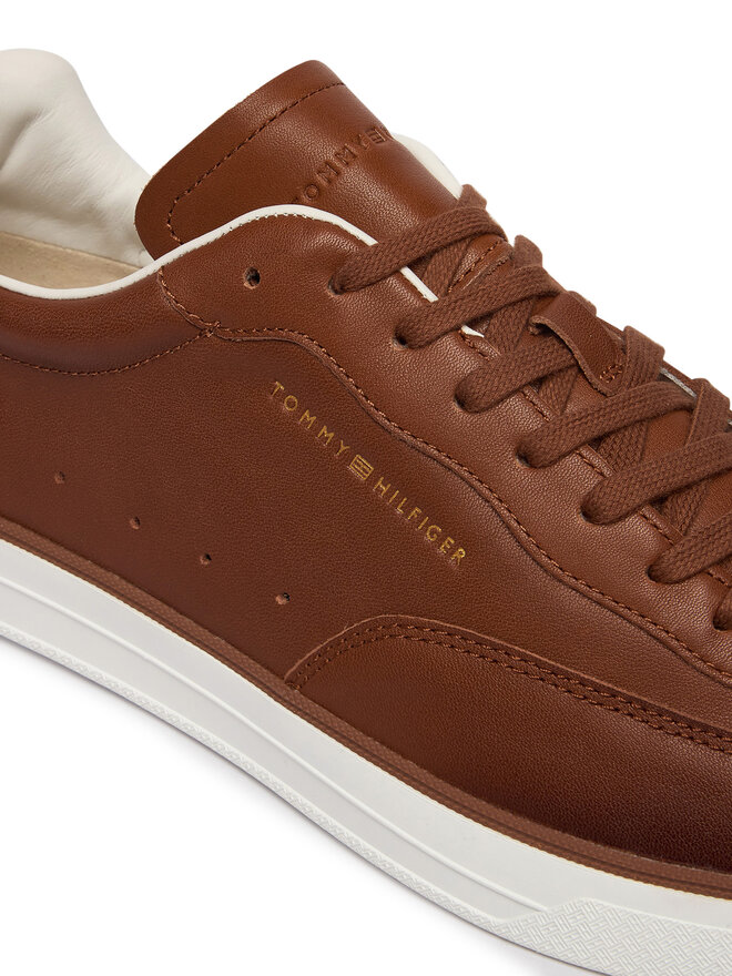 Tommy Hilfiger Sneakers Tommy Hilfiger Th Lo Lux 1A2 Cognac FM0FM05870 Braun