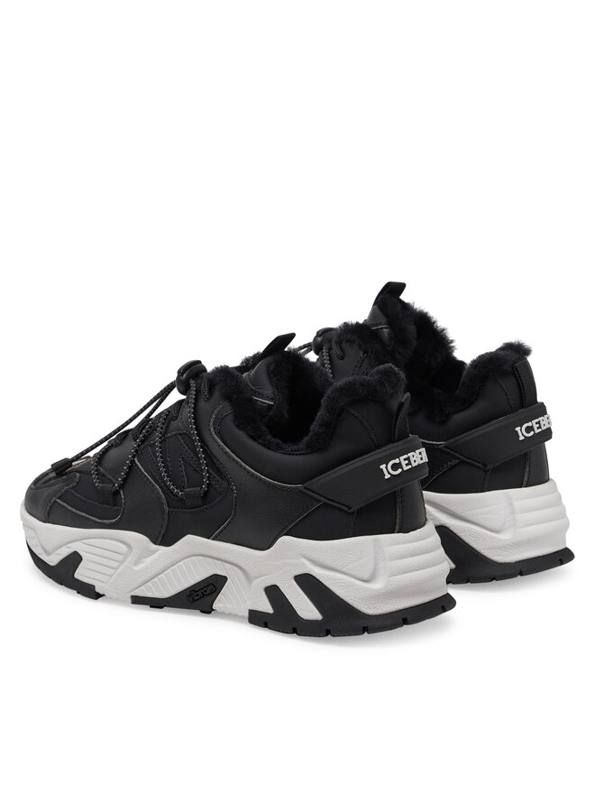 Iceberg Sneakersy Iceberg ID2231 Čierna
