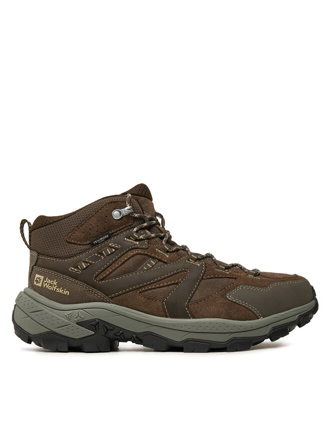 Jack Wolfskin Pārgājienu apavi Jack Wolfskin Vojo Tour Lt Texapore Mid M A62074 Brūns