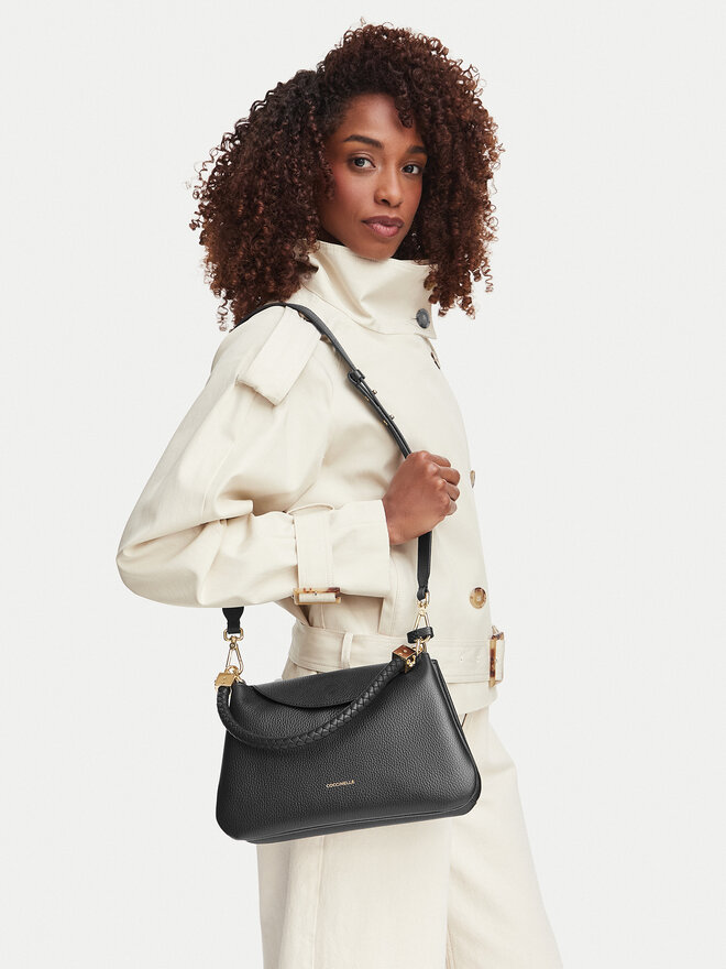Coccinelle Handtasche Coccinelle VCK Coccinelletiggy E1 VCK 18 02 01 Schwarz