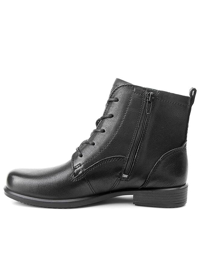 Botki ECCO Touch 25 B 26453302001 Czarny eobuwie .pl