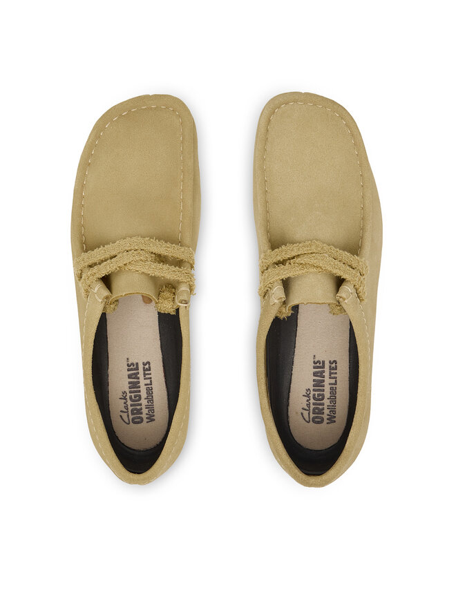 Clarks Halbschuhe Clarks Wallabee Lite. 26328082 Beige