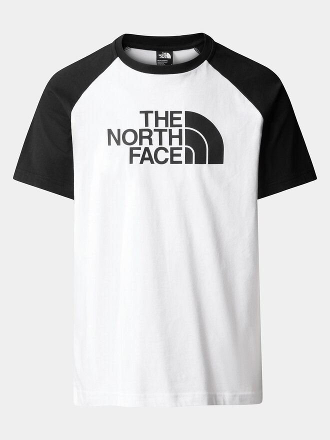 The North Face The North Face Marškinėliai Easy NF0A87N7 Balta Regular Fit