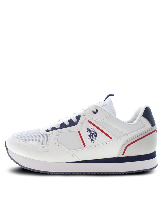 U.S. Polo Assn. Snīkeri U.S. Polo Assn. Nobil NOBIL004C Balts