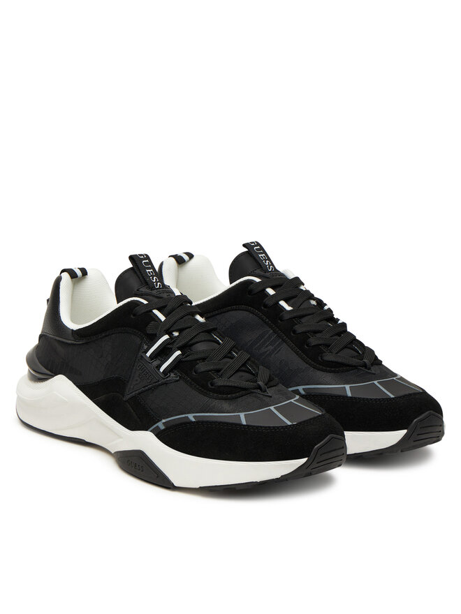 Guess Sneakersy Guess FMTVAL FAB12 Černá