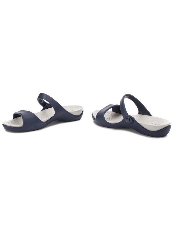 Crocs Pantoletten Crocs Cleo V 204268 Dunkelblau