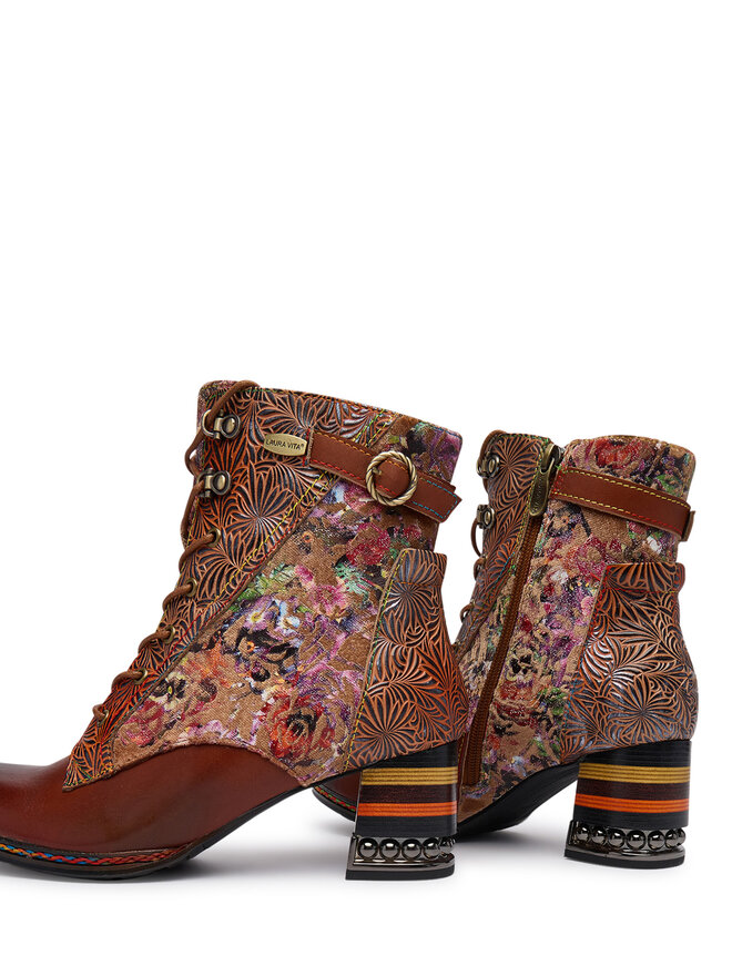 Laura Vita Schnürschuhe Laura Vita Rejineo 30 Braun