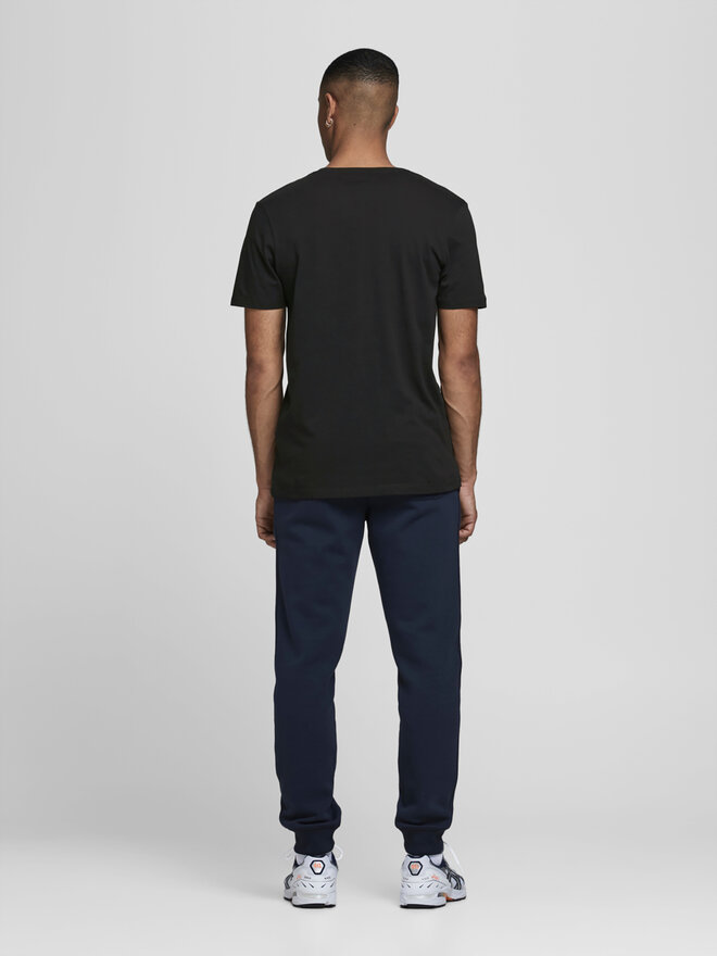 Jack&Jones Jack&Jones T-Shirt Corp Logo 12151955 Μαύρο Slim Fit