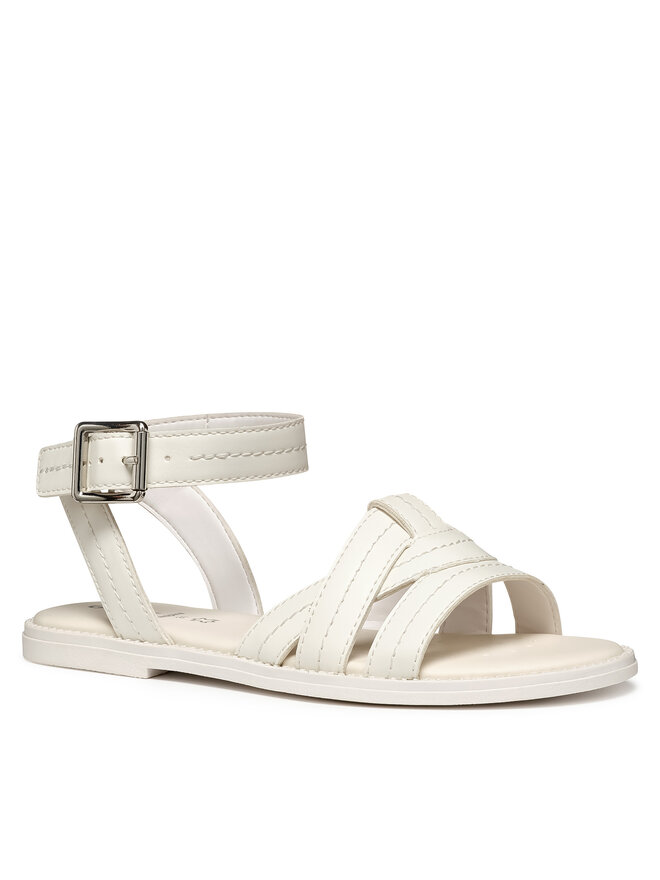Geox Sandály Geox Jr Karly J5535B 000BC C1000 M Bílá