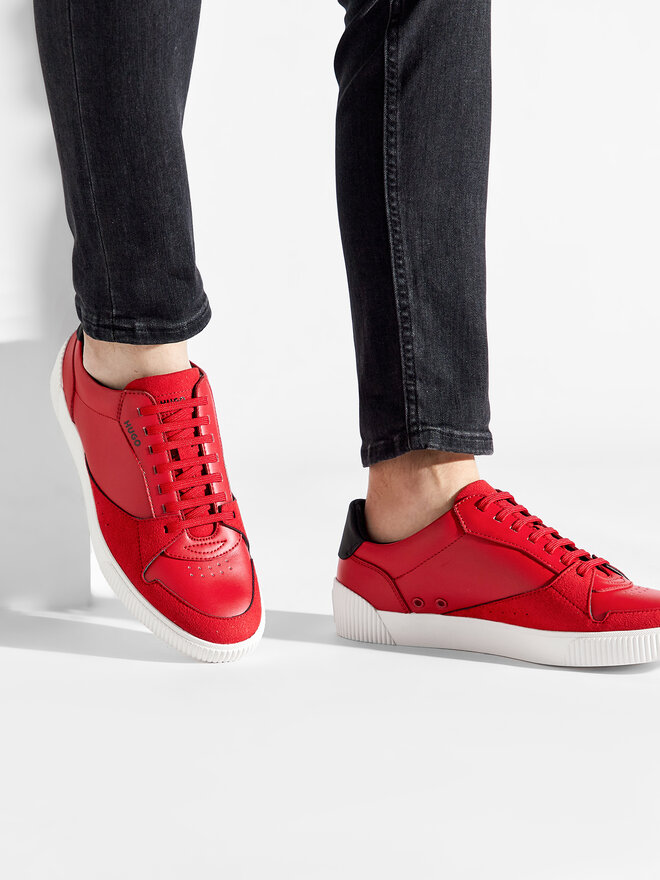 HUGO Sneakersy Hugo Zero 50474273 10236948 01 Červená
