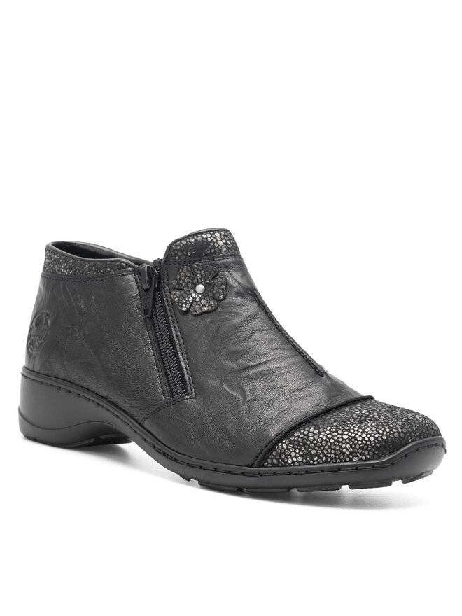 Rieker Botine Rieker 58388-01 Negru