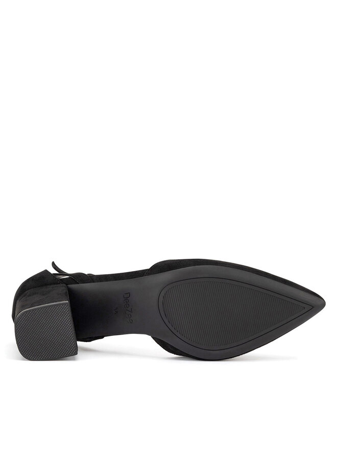 DeeZee Czółenka DeeZee WSS20968-02 Czarny