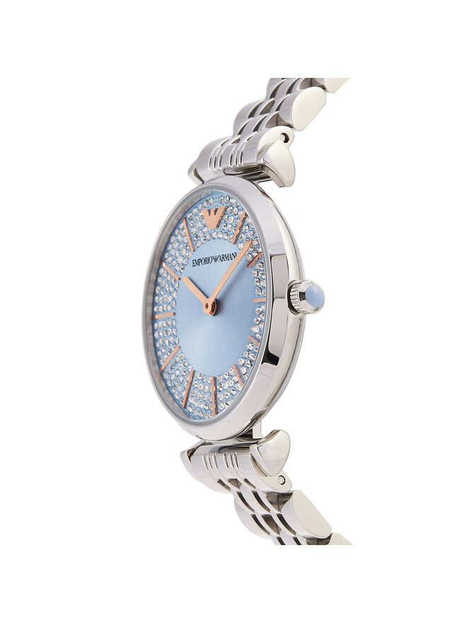 Emporio Armani Uhr Emporio Armani Gianni T-Bar AR11594 Silberfarben