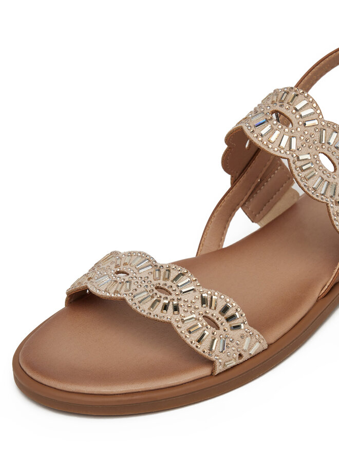 Clara Barson Sandali Clara Barson WS6308-09 Bež