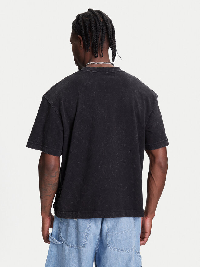 Jack & Jones Jack & Jones T-Shirt Retreat 12277886 Schwarz Oversize