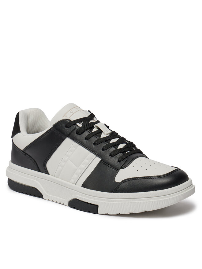 Tommy Jeans Sneakers Tommy Jeans Tjm Leather Cupsole 2.0 EM0EM01352 Negru