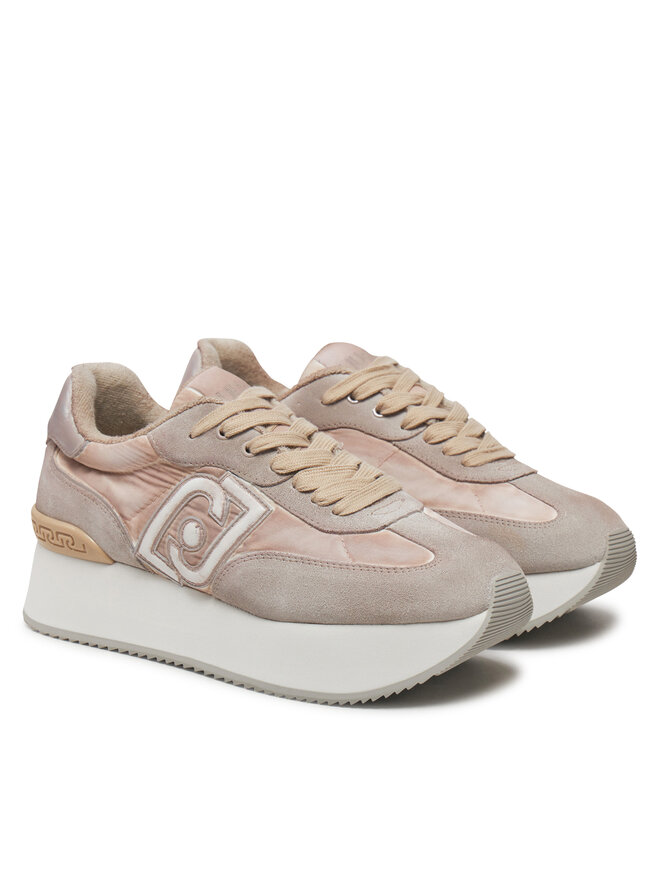 Liu Jo Sneakersy Liu Jo Dreamy 02 BA5035 PX003 Béžová