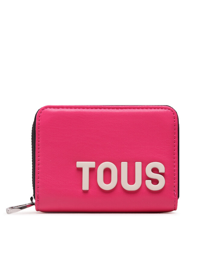 Pequena cartera de mujer TOUS Monedero M. T Coral 2001850725 Rosa zapatos.es