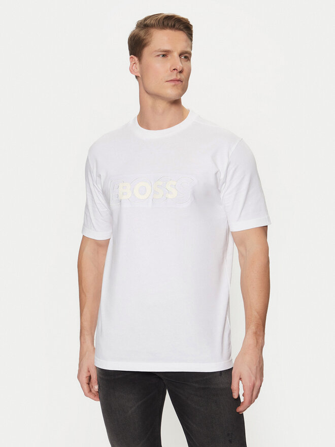 BOSS BOSS T-Shirt 50531271 Weiß Regular Fit