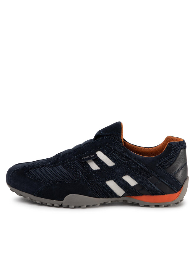 Geox Halbschuhe Geox U Snake L U4207L 02214 C4002 Dunkelblau