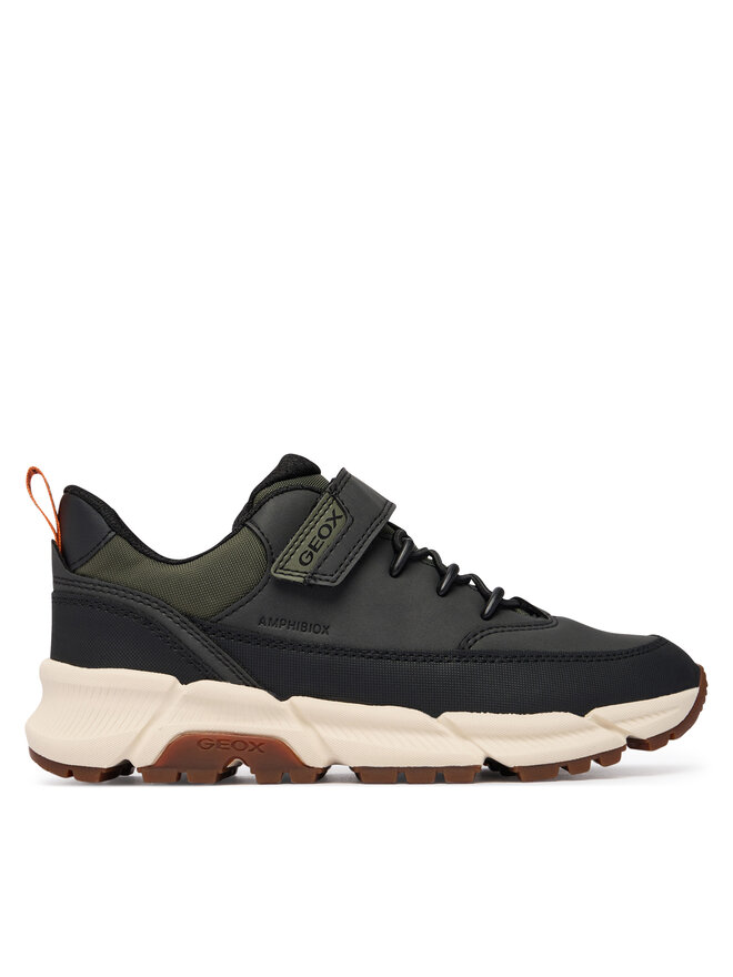 Geox Sneakers Geox J Flexyper Plus Boy B Abx J56LCA 0MEFU C0033 S Dunkelgrün