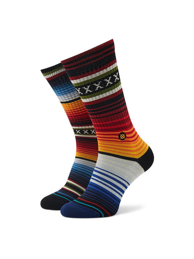 Stance Visoke unisex čarape Stance Current Crew A556A20CHS Šarena