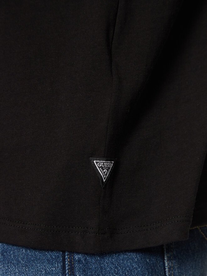 Guess Guess Camiseta M5RI43 K9RM1 Negro Regular Fit
