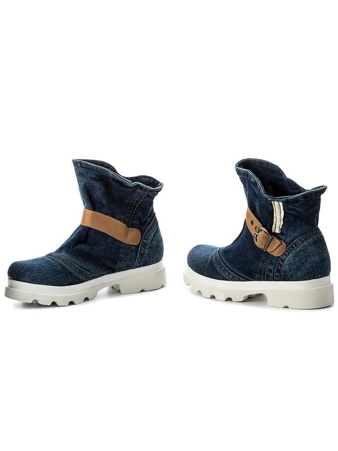 Sergio Bardi Μποτάκια Sergio Bardi Agnone FW127279617HB Σκούρο μπλε