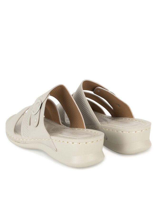 Clara Barson Pantoletten Clara Barson WYL05010-13A Grau