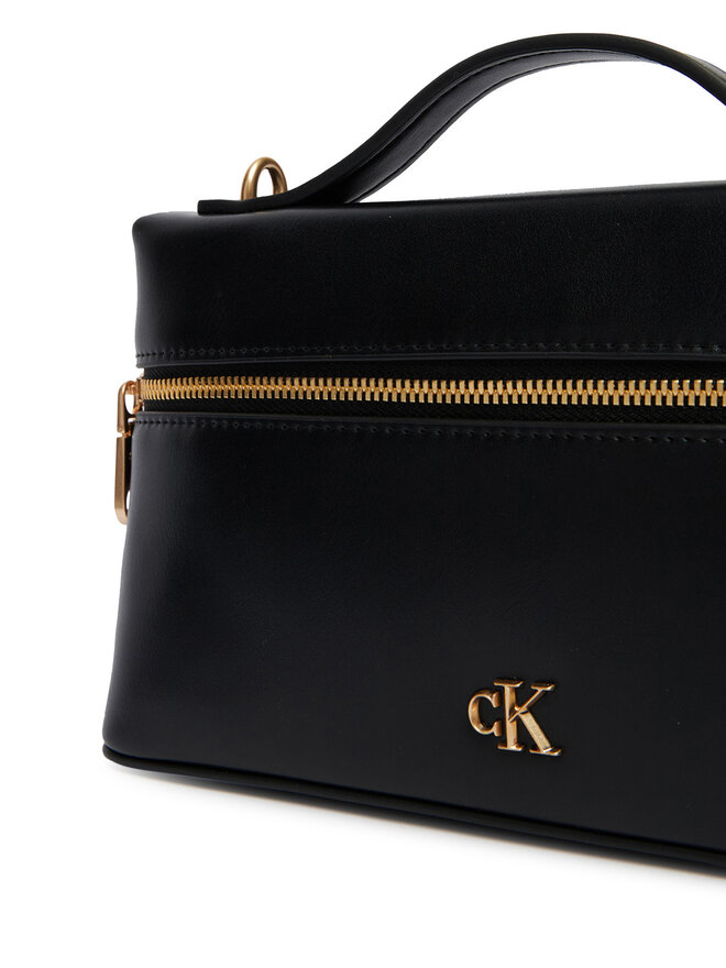 Calvin Klein Handtasche Calvin Klein Ck Beauty Case On Chain LV04F1134G Schwarz