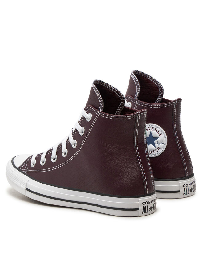 Converse Trampki Converse Chuck Taylor All Star Faux Leather A08639C Brązowy