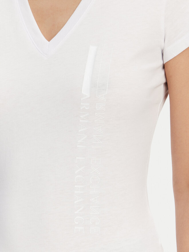 Armani Exchange Armani Exchange Camiseta XW000529 AF10356 U0002 Blanco Slim Fit