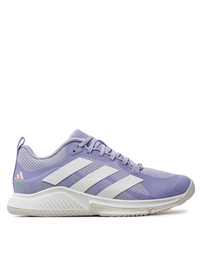 adidas Buty halowe adidas Court Team 2.0 JR0740 Fioletowy